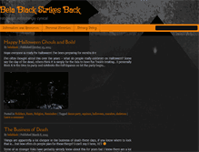 Tablet Screenshot of belablack.com